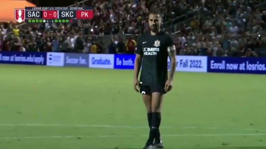 Rodrigo L&oacute;pez in a Sacramento Republic kit during the 2022 U.S. Open Cup semifinal